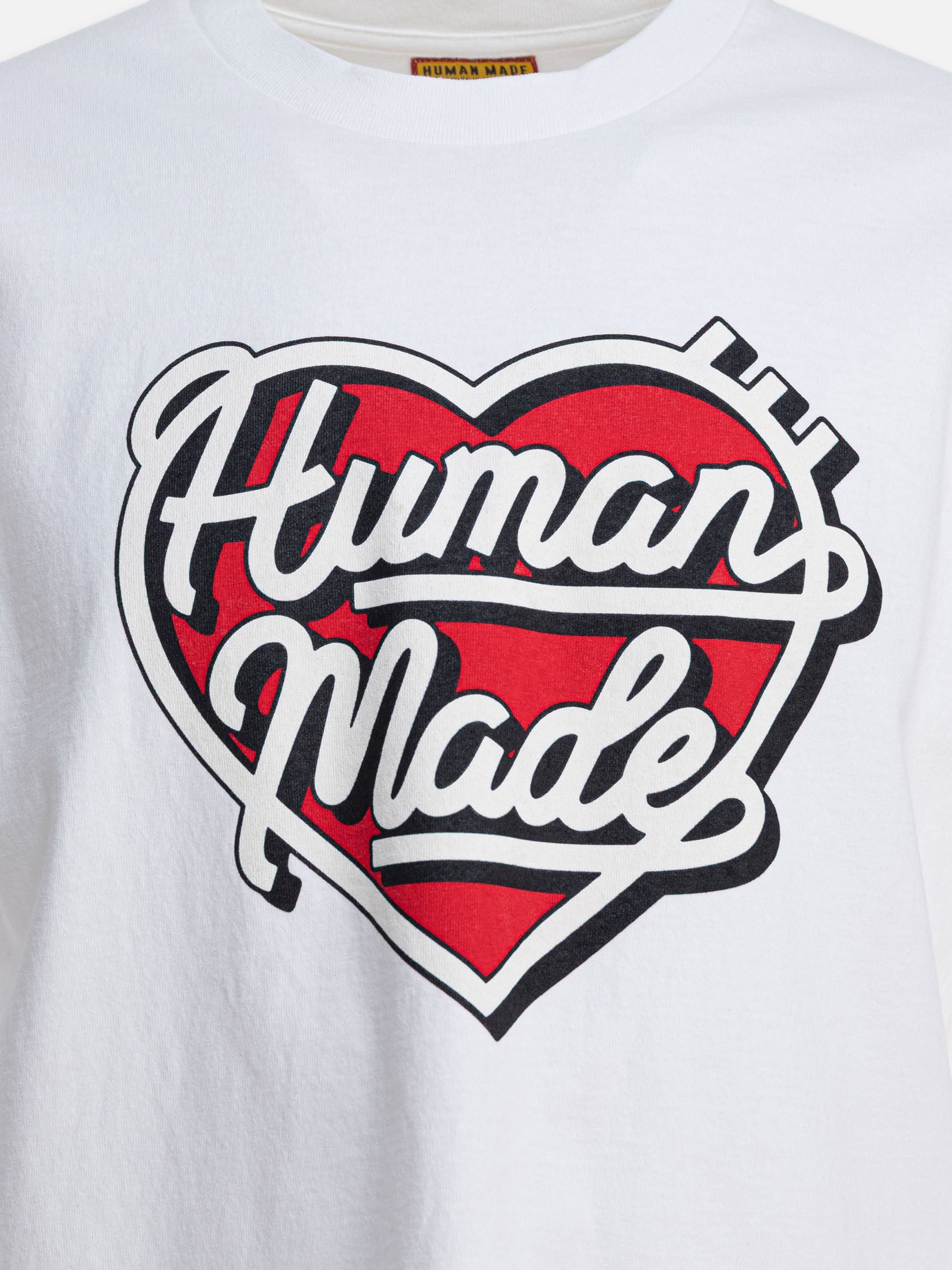 Human Made T-shirt with printed logo 18400943_L White thumbnail_3