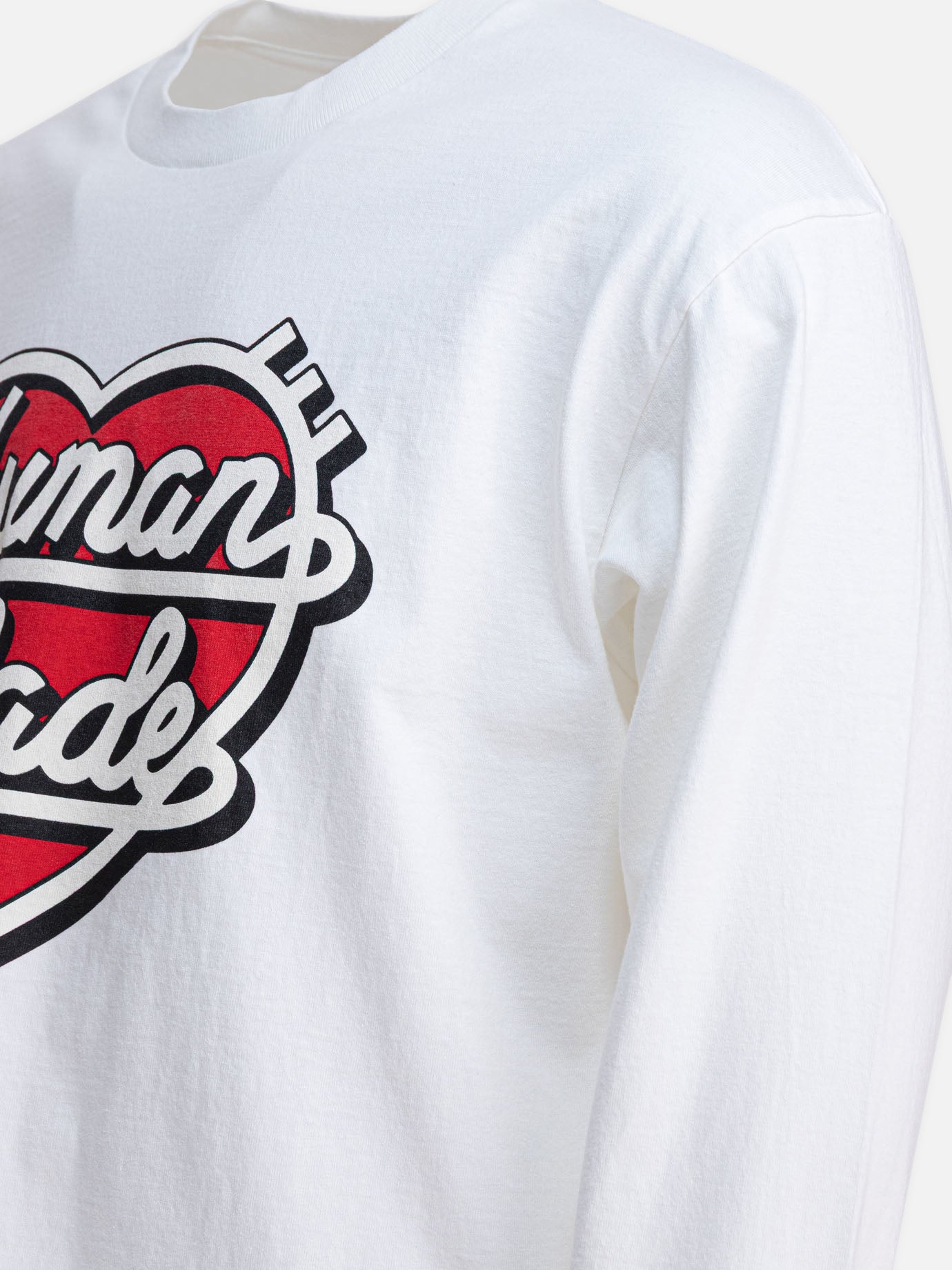 Human Made T-shirt with printed logo 18400943_L White thumbnail_4