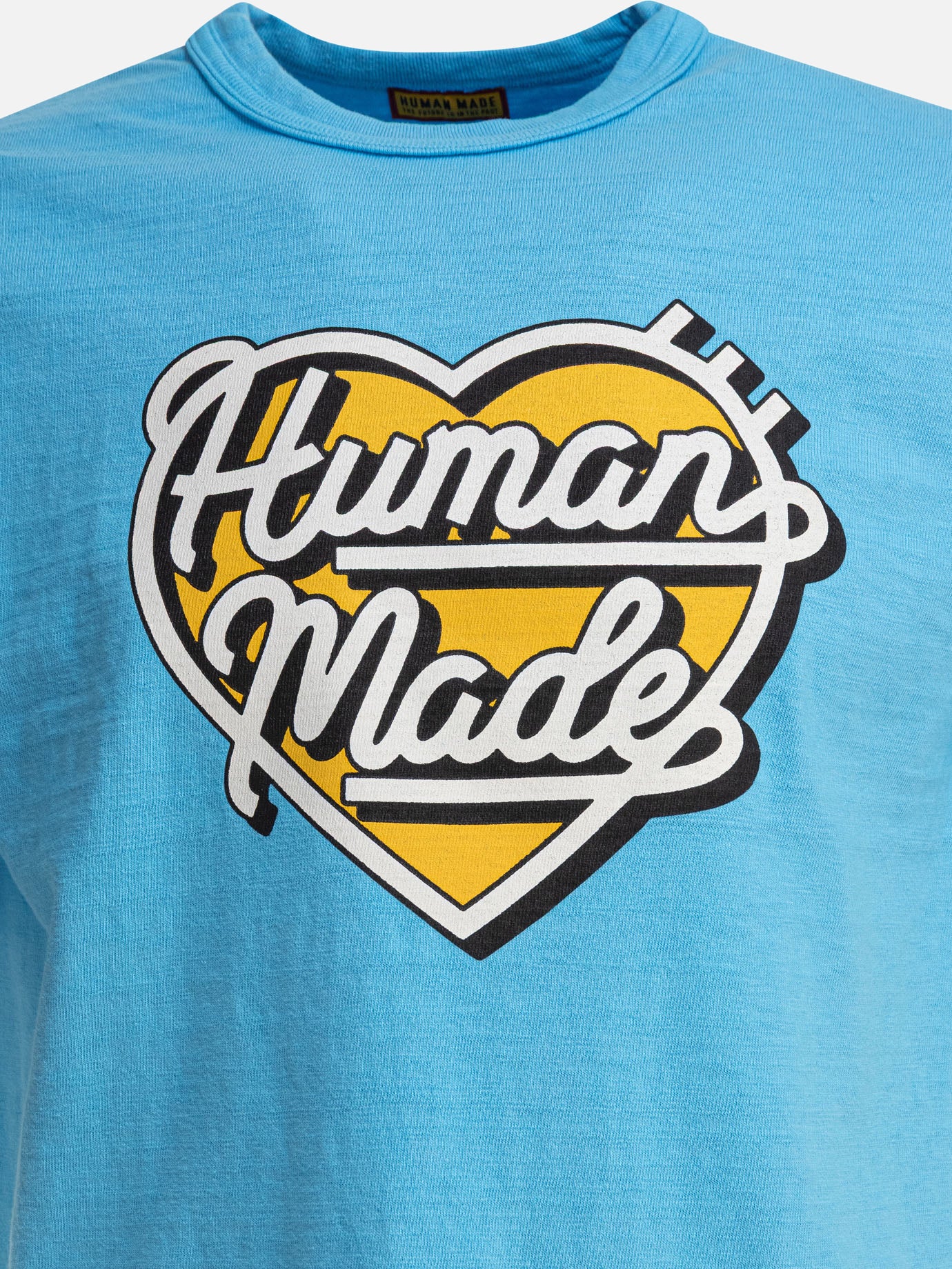 Human Made Cotton T-shirt with logo Blue