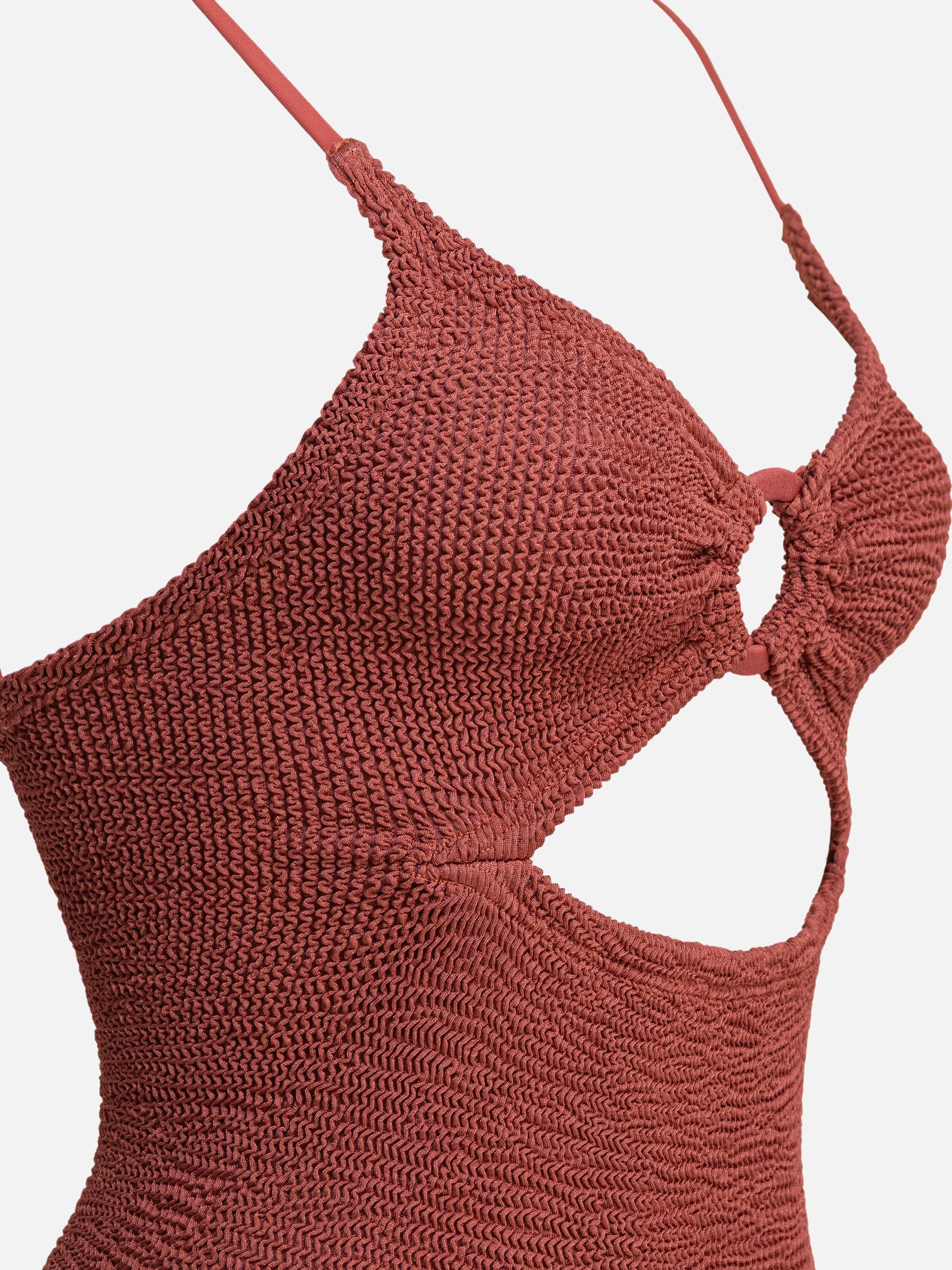 Swimsuits Solid colour  Brown - Hunza G Women | PDP | VIETTI Online Store | Zoom-Modal_3
