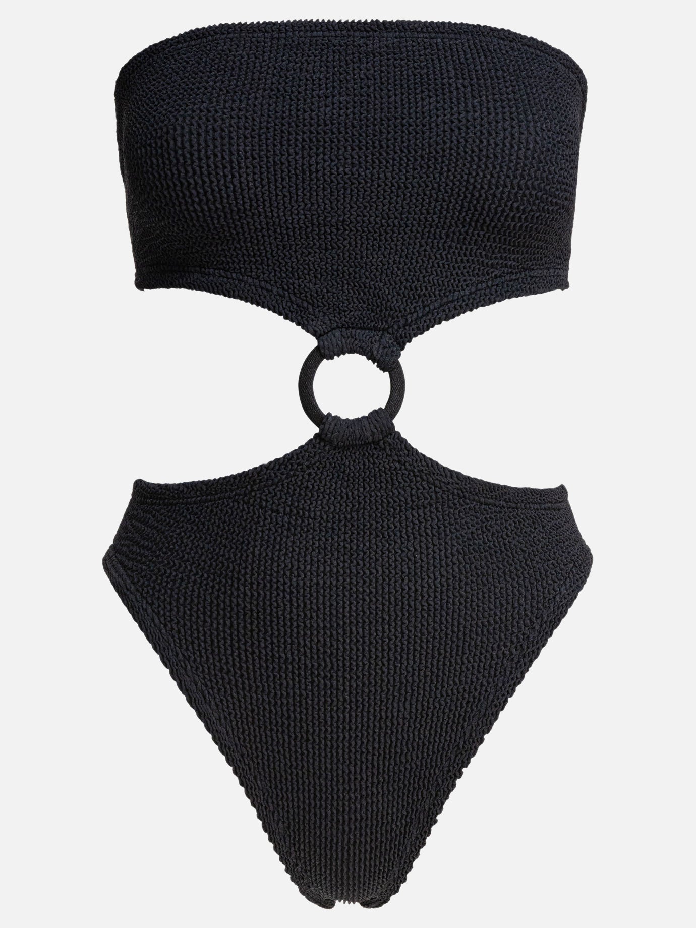 Costumi interi Solid colour  Nero - Hunza G Donna | PDP | VIETTI Online Store | Zoom-Modal
