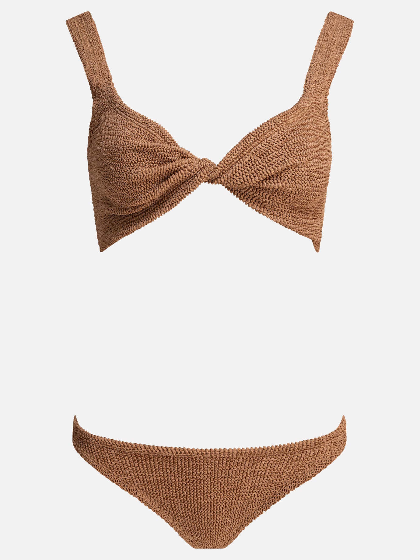 Bikinis Solid colour  Brown - Hunza G Women | PDP | VIETTI Online Store | thumbnail