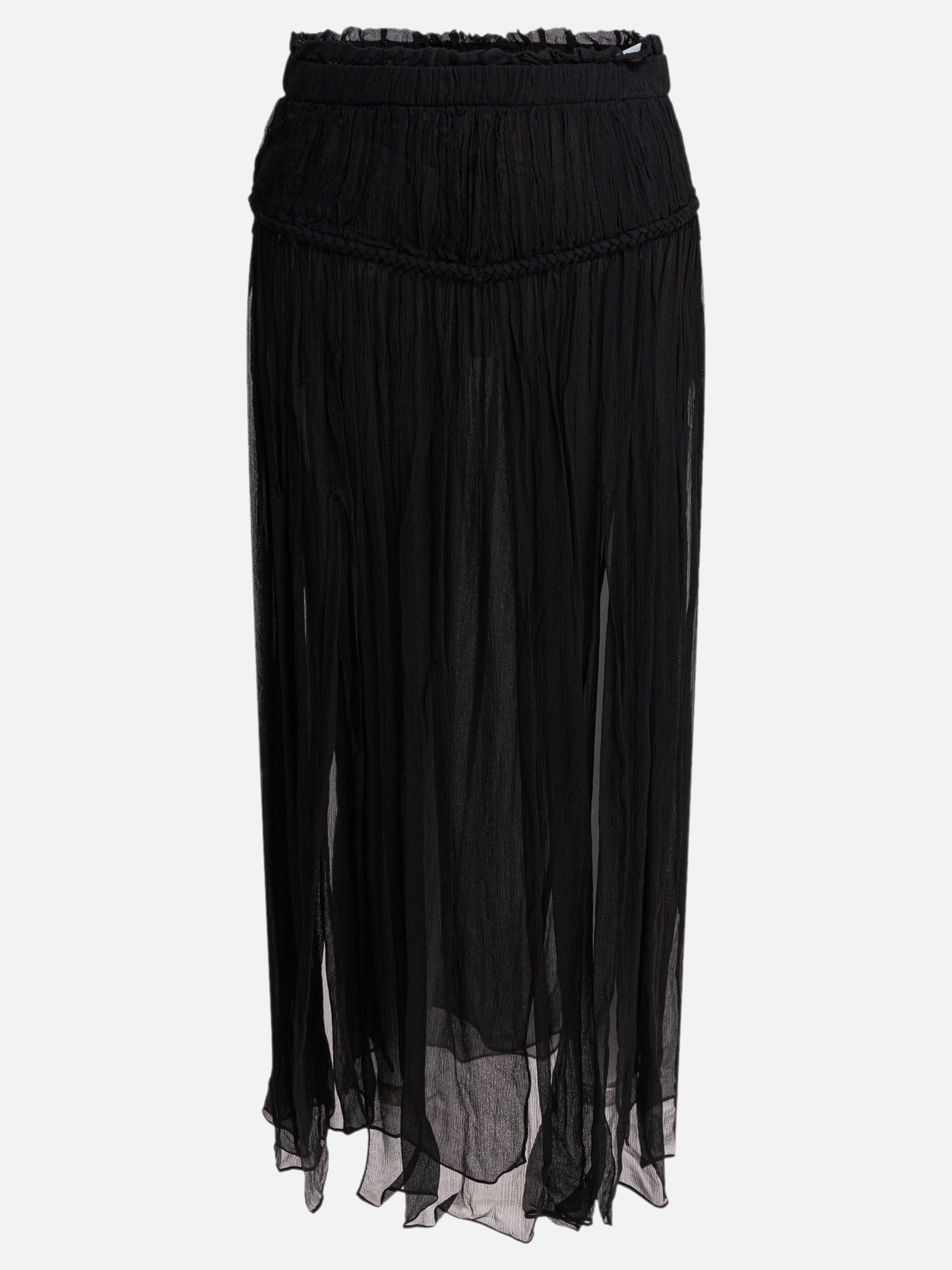 Gonne lunghe Solid colour  Nero - Isabel Marant Donna | PDP | VIETTI Online Store | Zoom-Modal
