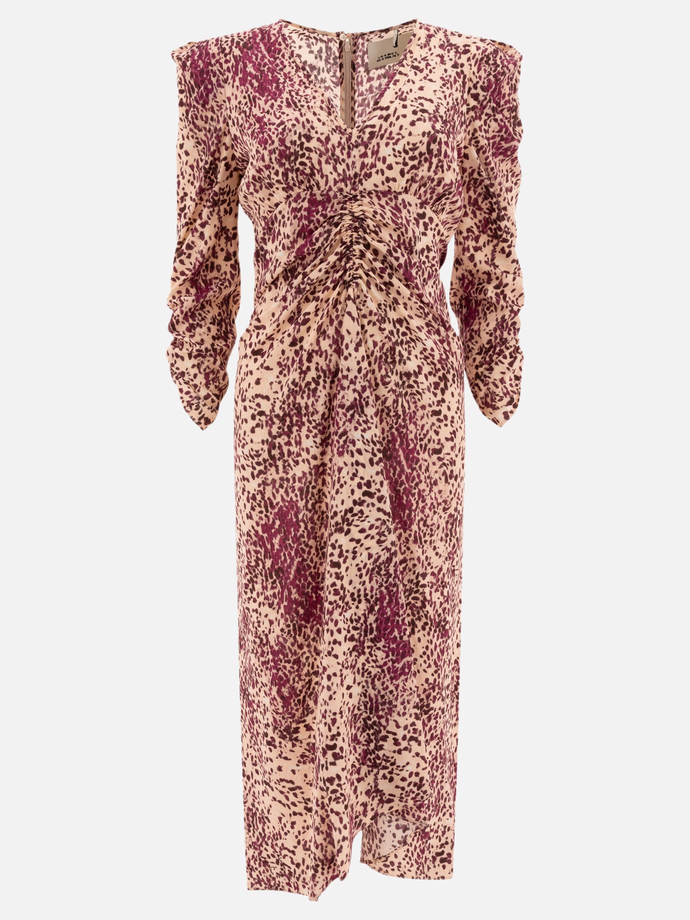 Long dresses Animal print  Purple - Isabel Marant Women | PDP | VIETTI Online Store | Zoom-Modal
