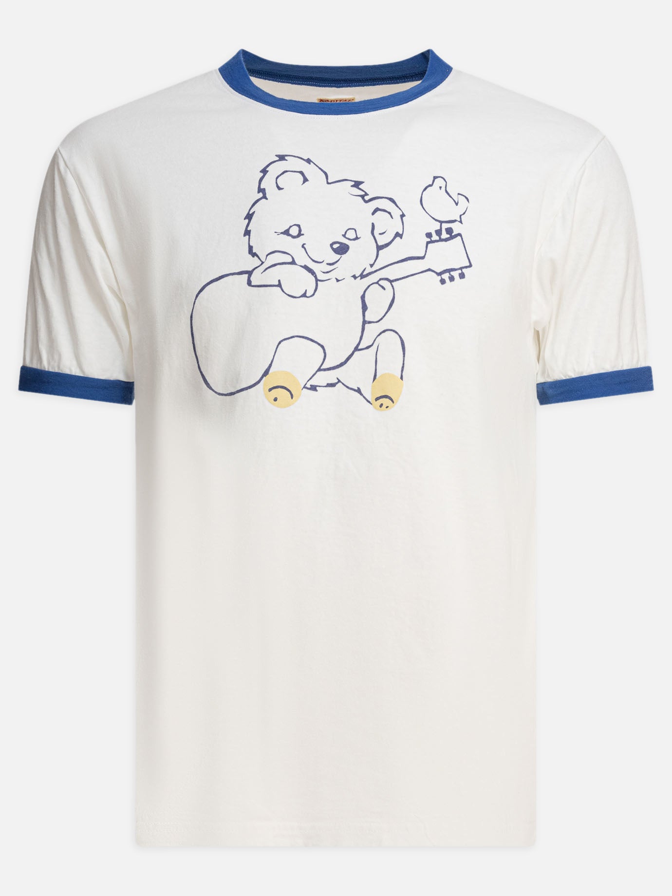 Crewneck t-shirts Print  Blue - KAPITAL Men | PDP | VIETTI Online Store | Zoom-Modal
