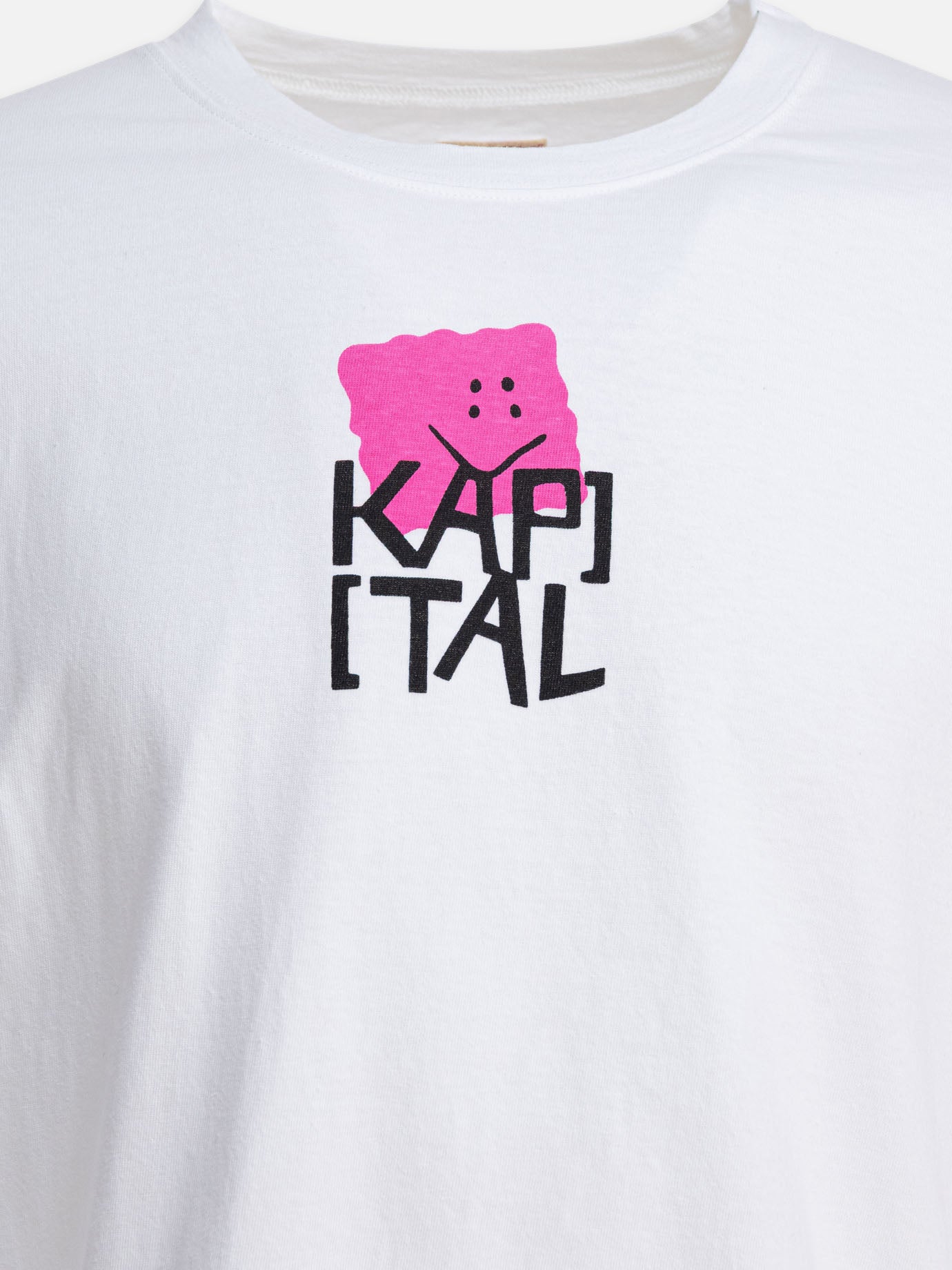 T-shirt girocollo Print  Bianco - KAPITAL Uomo | PDP | VIETTI Online Store | thumbnail_3