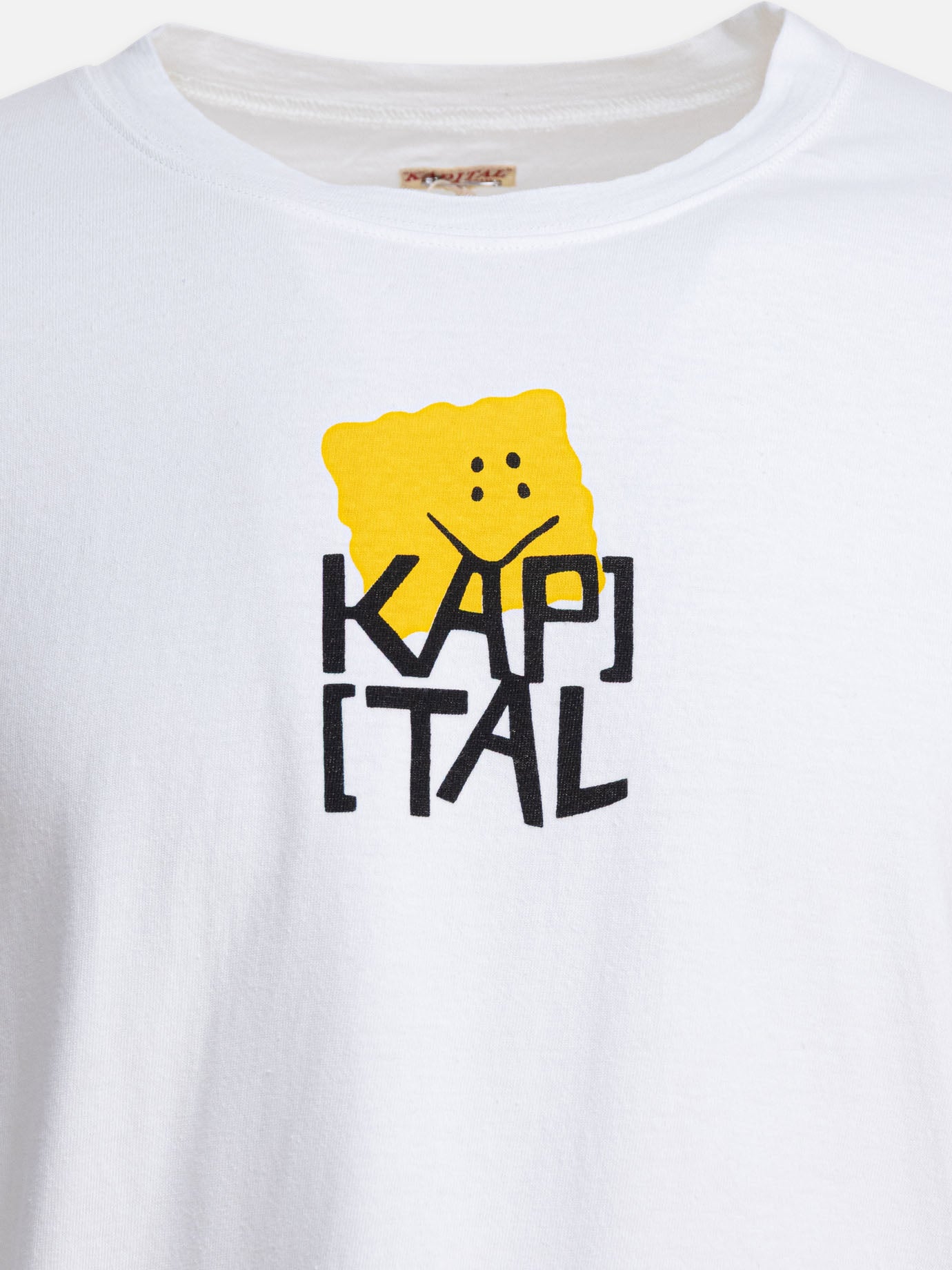 T-shirt girocollo Print  Bianco - KAPITAL Uomo | PDP | VIETTI Online Store | thumbnail_3