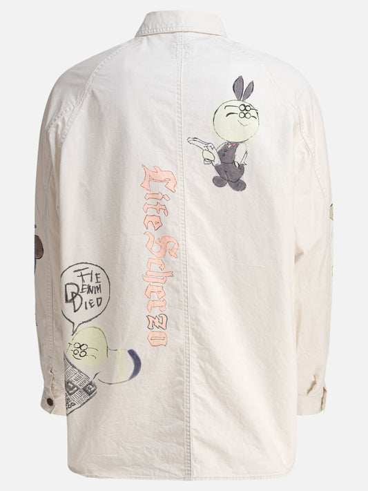 KAPITAL Camicia "Memorial Paint" 25754358_3 Beige 2