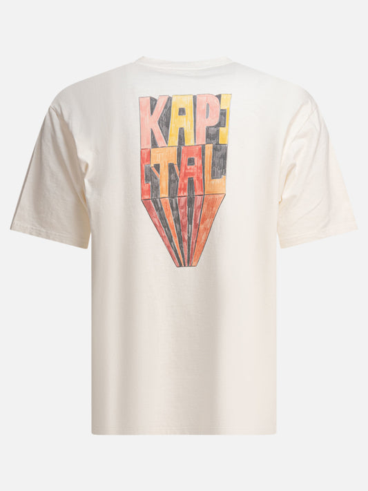 KAPITAL T-shirt "Kapital Tenjiku" 11264600_S Beige 2