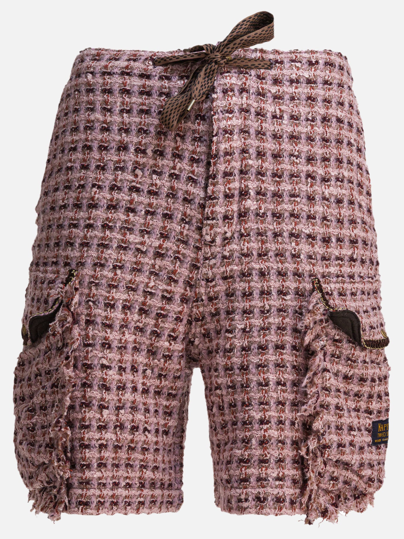 Short cargo Textured knit  Rosa - KAPITAL Uomo | PDP | VIETTI Online Store | thumbnail