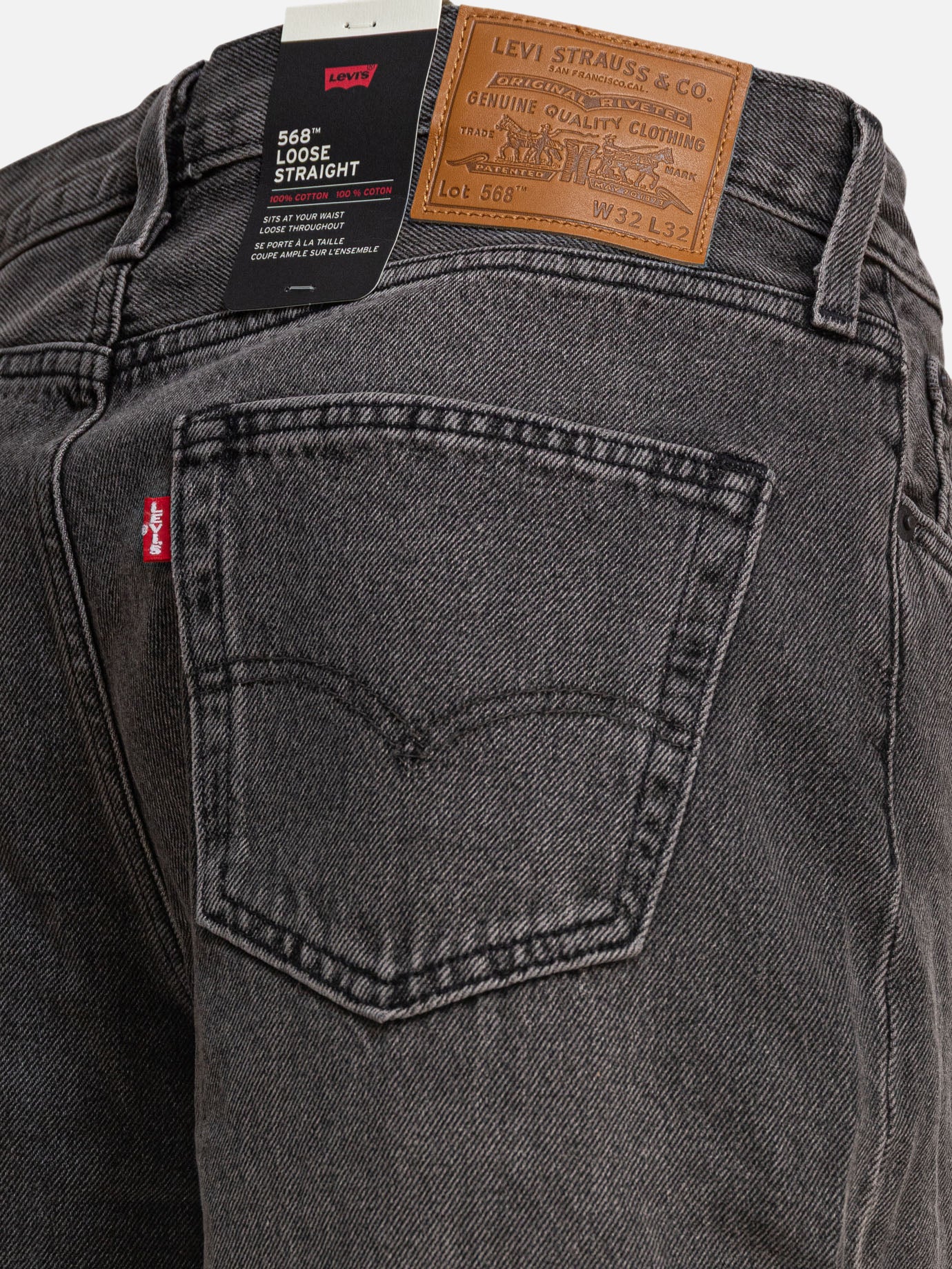 Levi&#39;s Jeans &quot;568™ Loose Straight&quot; 11896914_30/32 Black thumbnail_4
