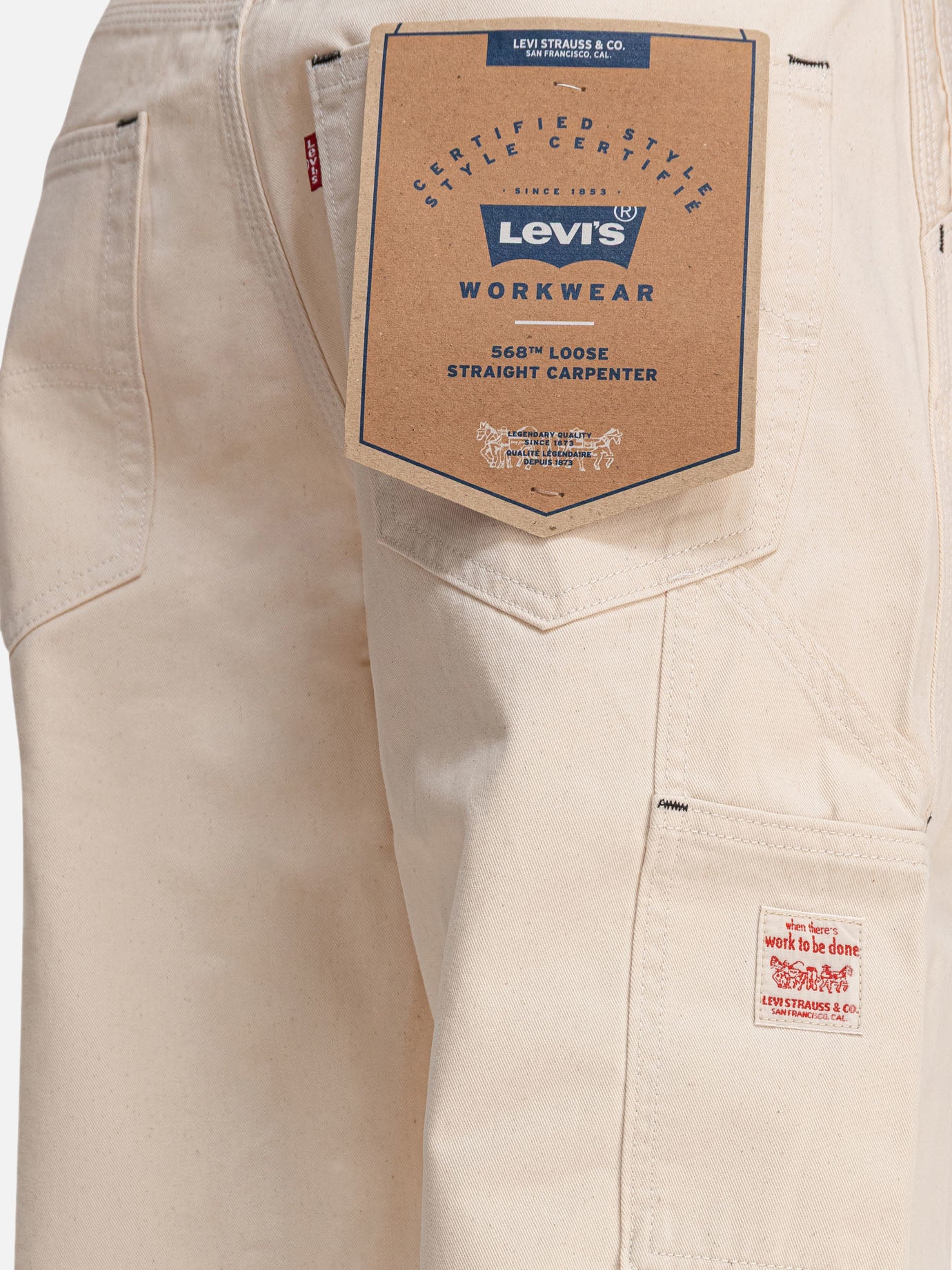 Levi&#39;s Jeans &quot;Carpenter 568™ Loose Straight&quot; 17879269_31/32 Beige thumbnail_4