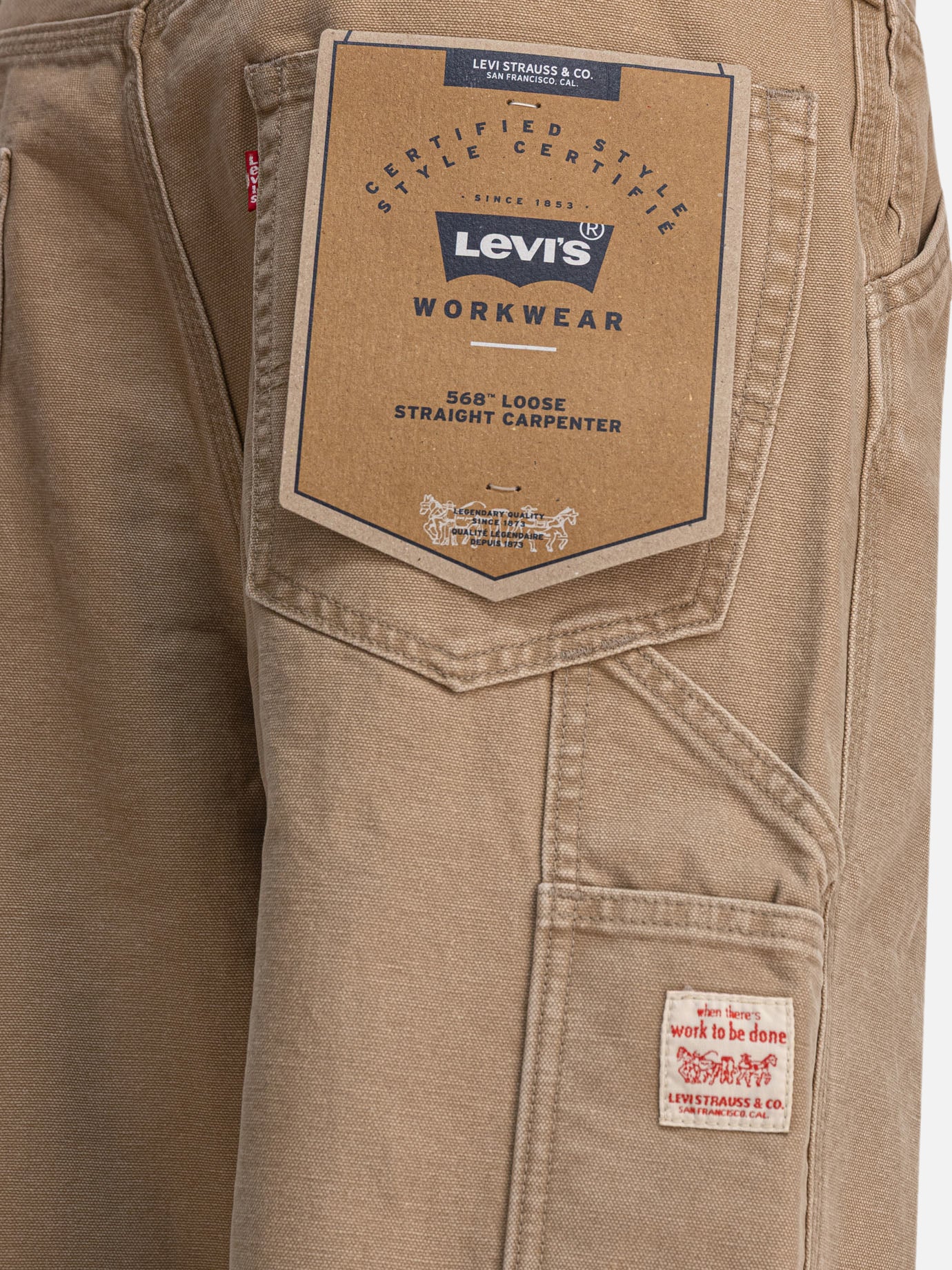 Wide-leg jeans Solid colour  Brown - Levi&#39;s Men | PDP | VIETTI Online Store | thumbnail_4