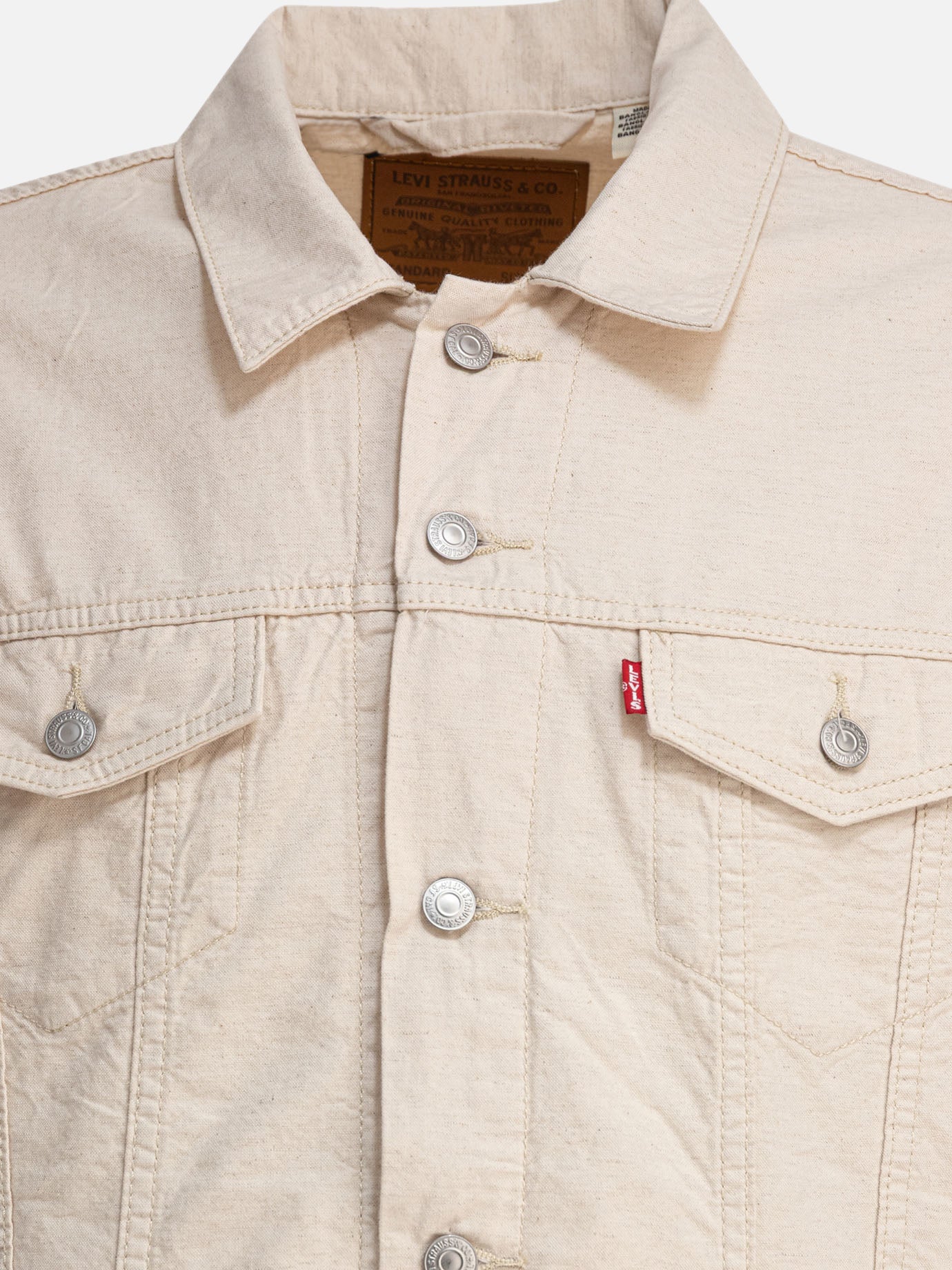 Overshirt jackets Solid colour  Beige - Levi's Men | PDP | VIETTI Online Store | Zoom-Modal_3
