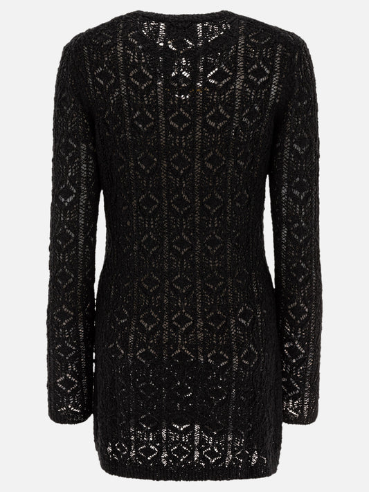 Mini dresses Embroidered  Black - Loulou Studio Women | PLP | VIETTI Online Store | 2

