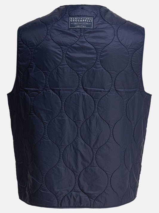 Manifattura Ceccarelli Gilet "All Seasons" 11979750_40 Blue 2