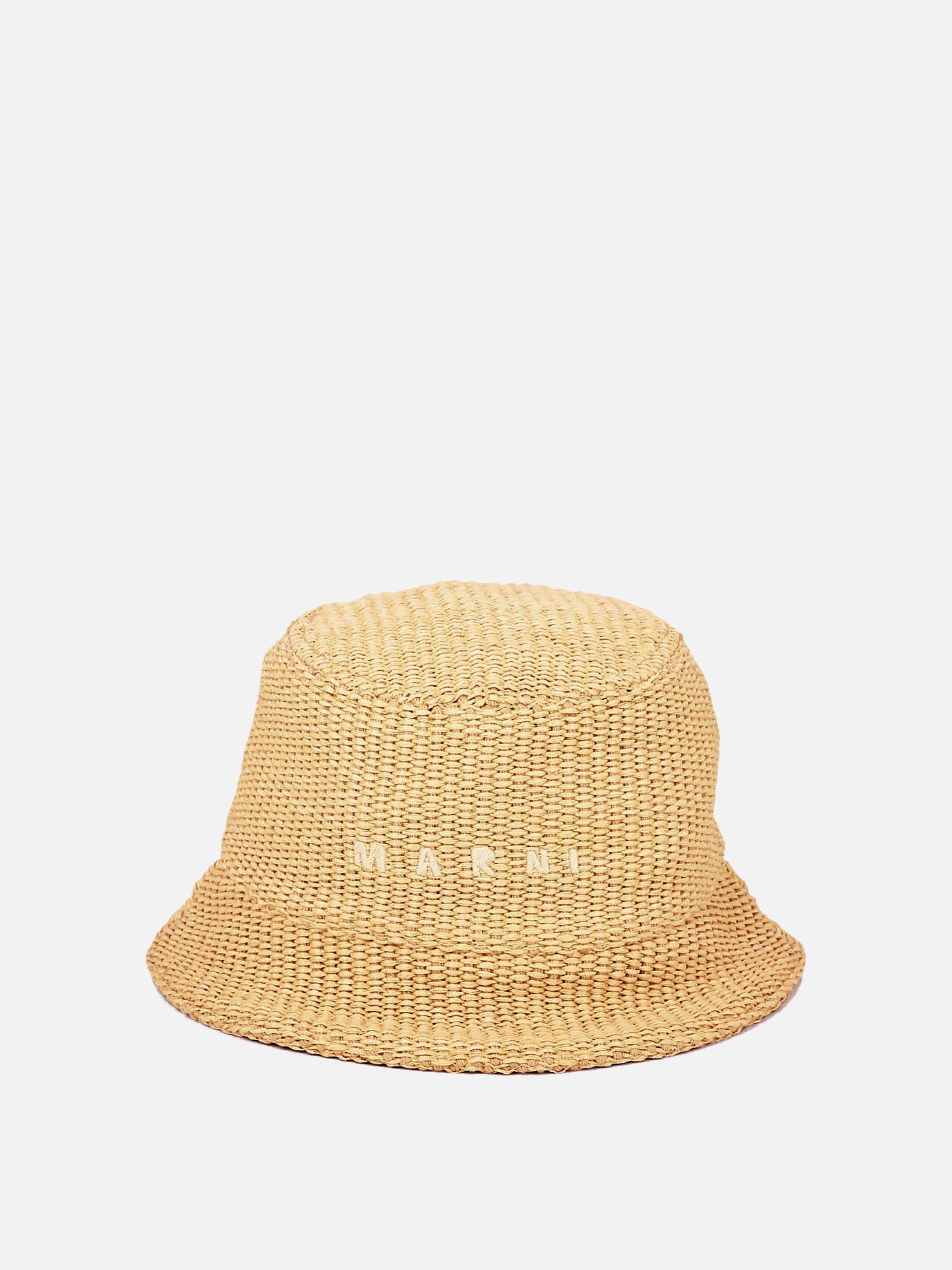 Bucket hats Logo  Beige - Marni Women | PDP | VIETTI Online Store | Zoom-Modal
