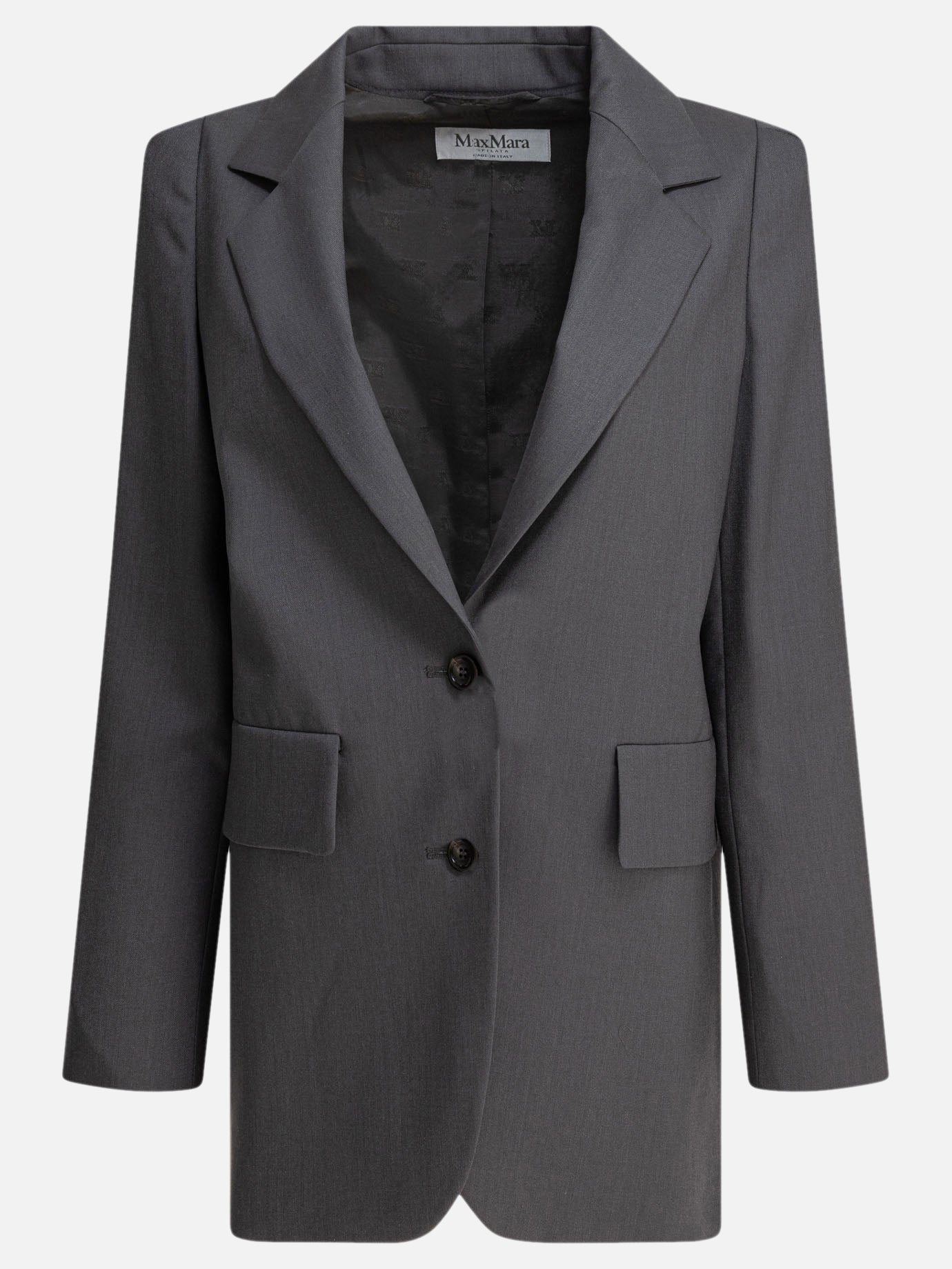 Blazers Solid colour  Grey - Max Mara Women | PDP | VIETTI Online Store | thumbnail
