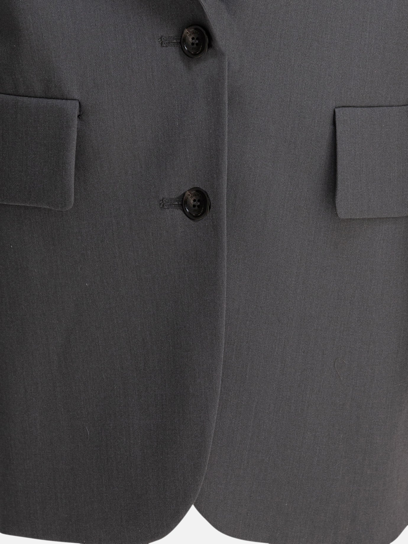 Blazers Solid colour  Grey - Max Mara Women | PDP | VIETTI Online Store | thumbnail_3