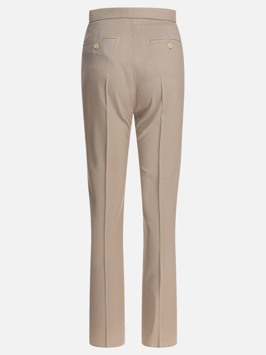 Max Mara Pantaloni a gamba dritta 14772865_40 Beige 2