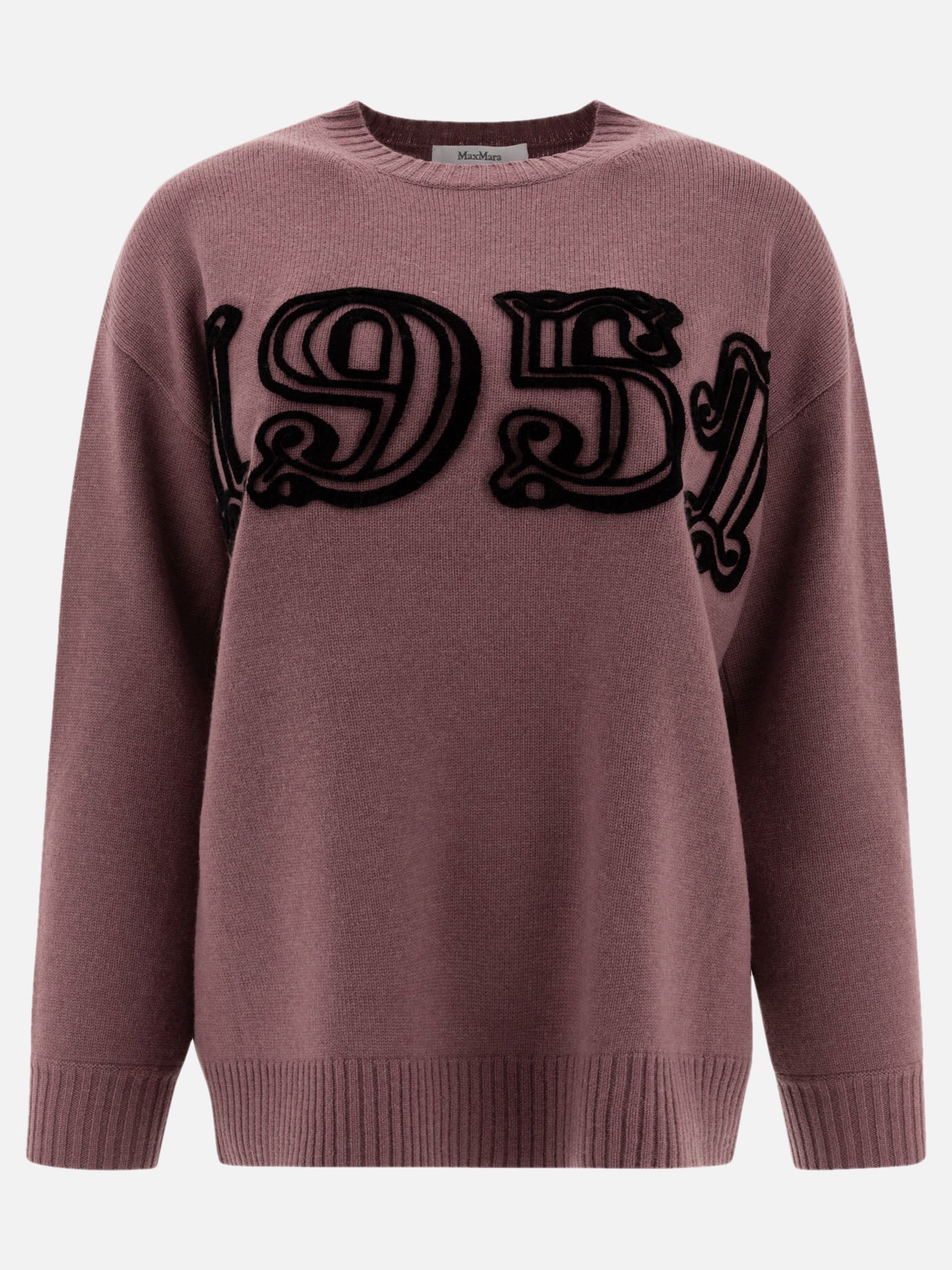 Max Mara "1951" crewneck sweater Purple