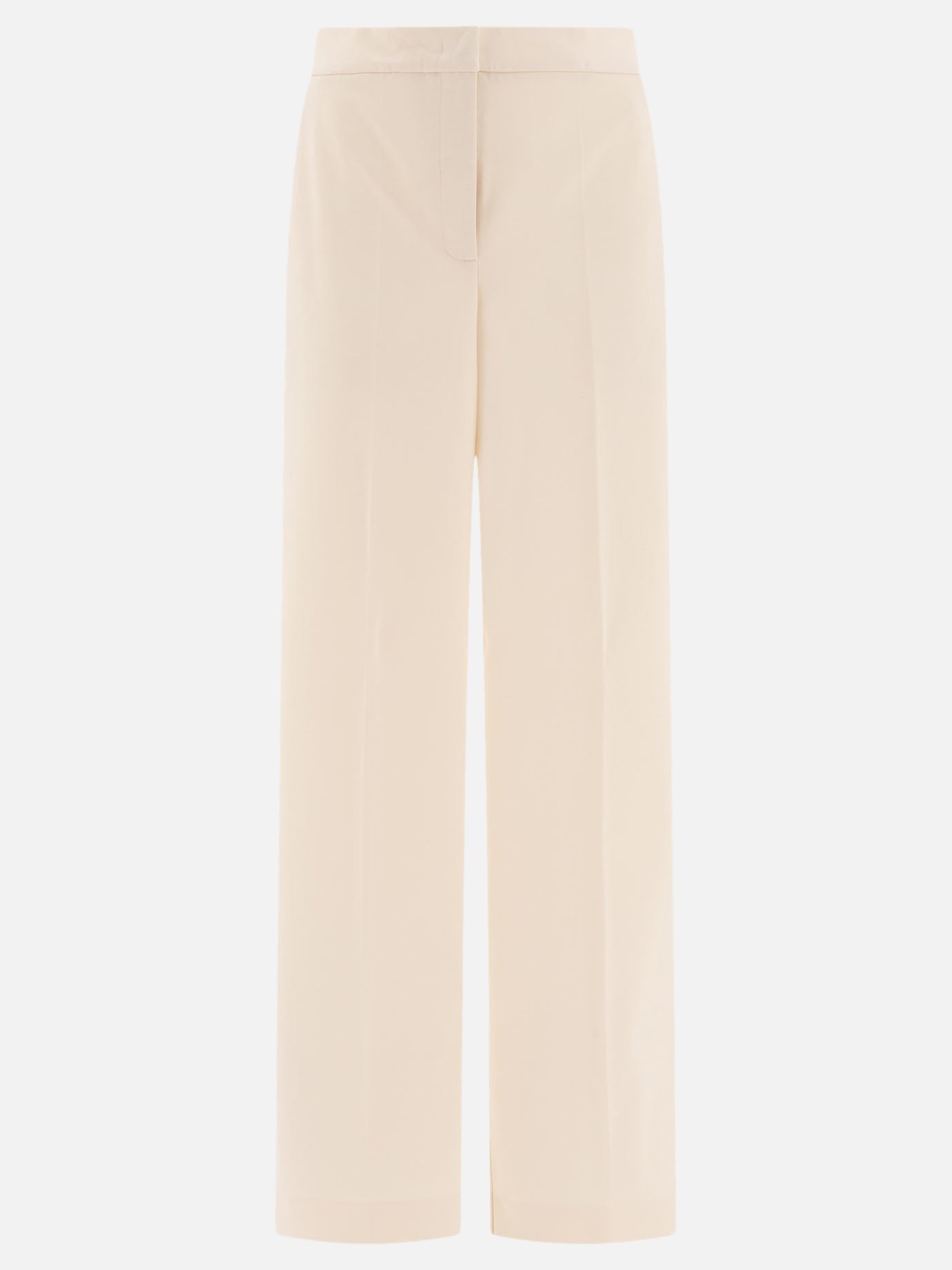Pantaloni casual Solid colour  Bianco - Max Mara Donna | PDP | VIETTI Online Store | thumbnail