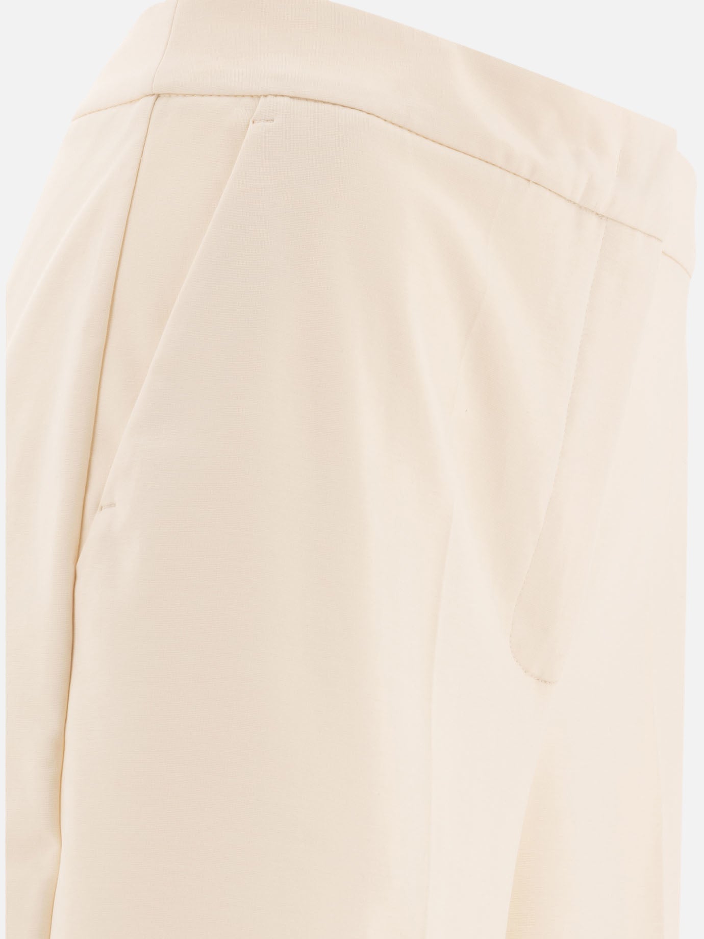 Pantaloni casual Solid colour  Bianco - Max Mara Donna | PDP | VIETTI Online Store | thumbnail_4