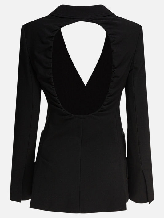Max Mara Blazer slim in jersey 17898127_38 Black 2