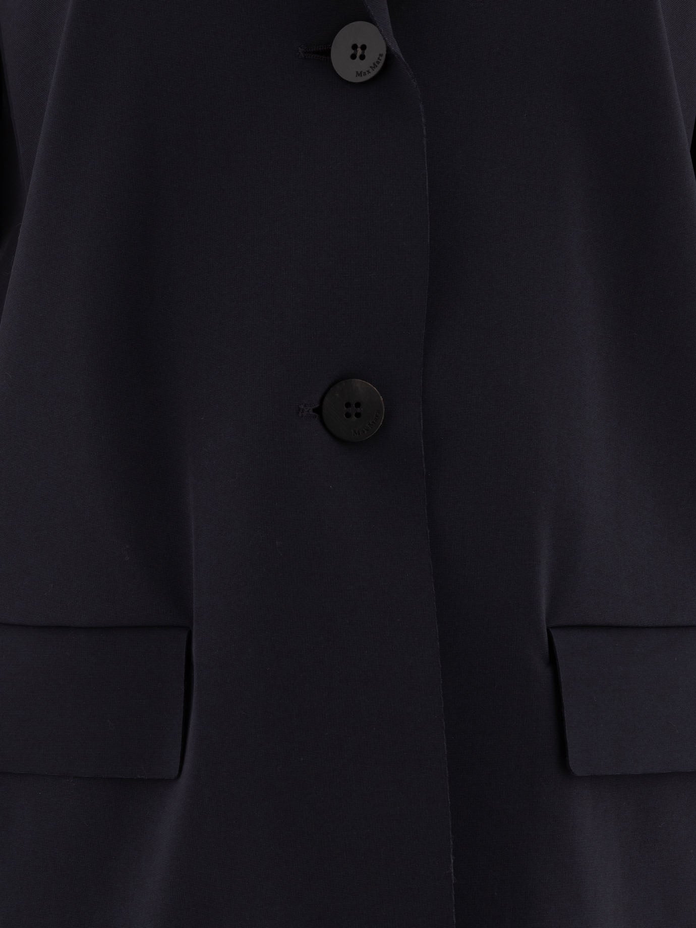 Max Mara Single-breasted jersey blazer 12957218_XS Blue thumbnail_3
