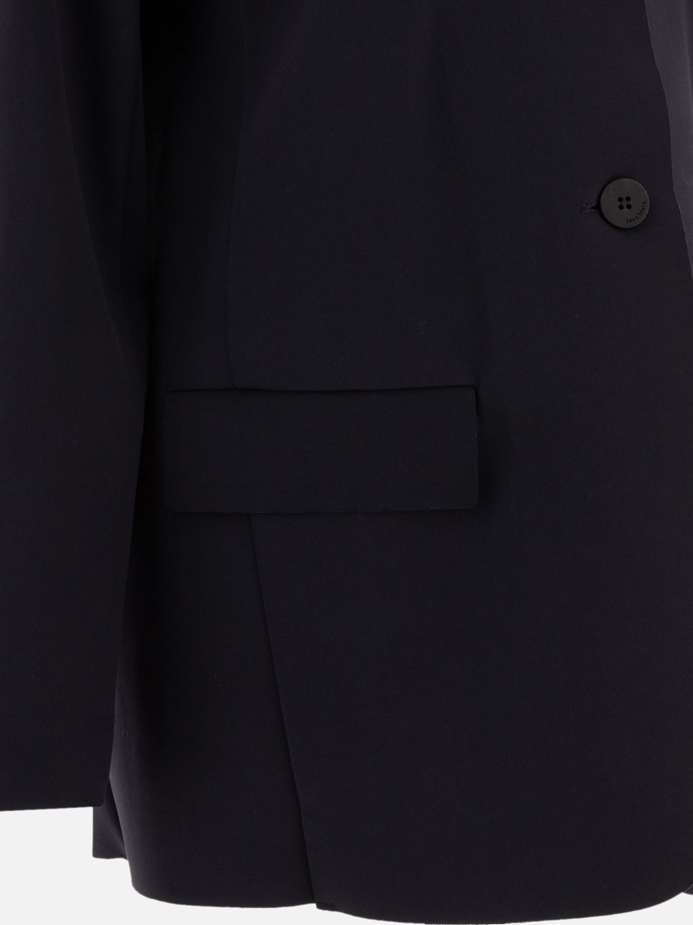 Max Mara Single-breasted jersey blazer 12957218_XS Blue thumbnail_4