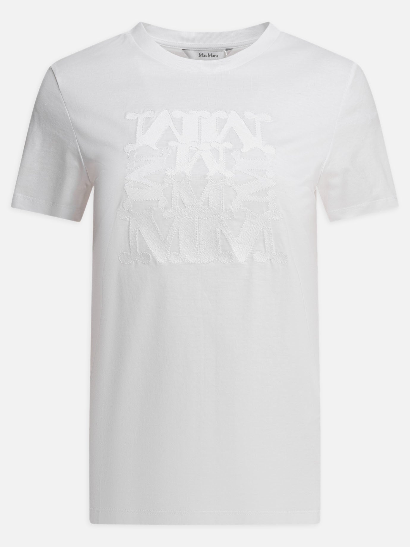 Crewneck t-shirts Logo  White - Max Mara Women | PDP | VIETTI Online Store | thumbnail