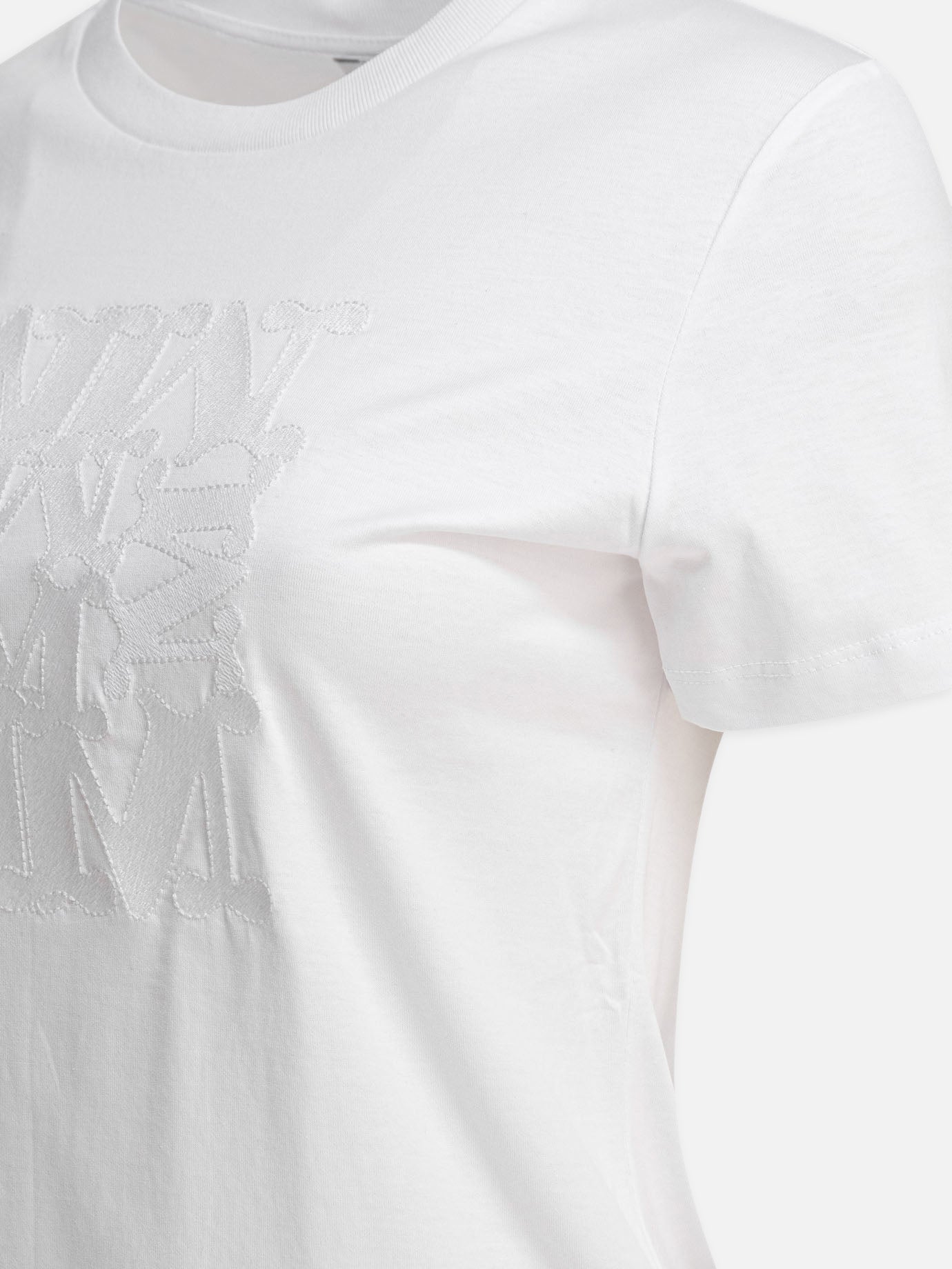 Crewneck t-shirts Logo  White - Max Mara Women | PDP | VIETTI Online Store | Zoom-Modal_4
