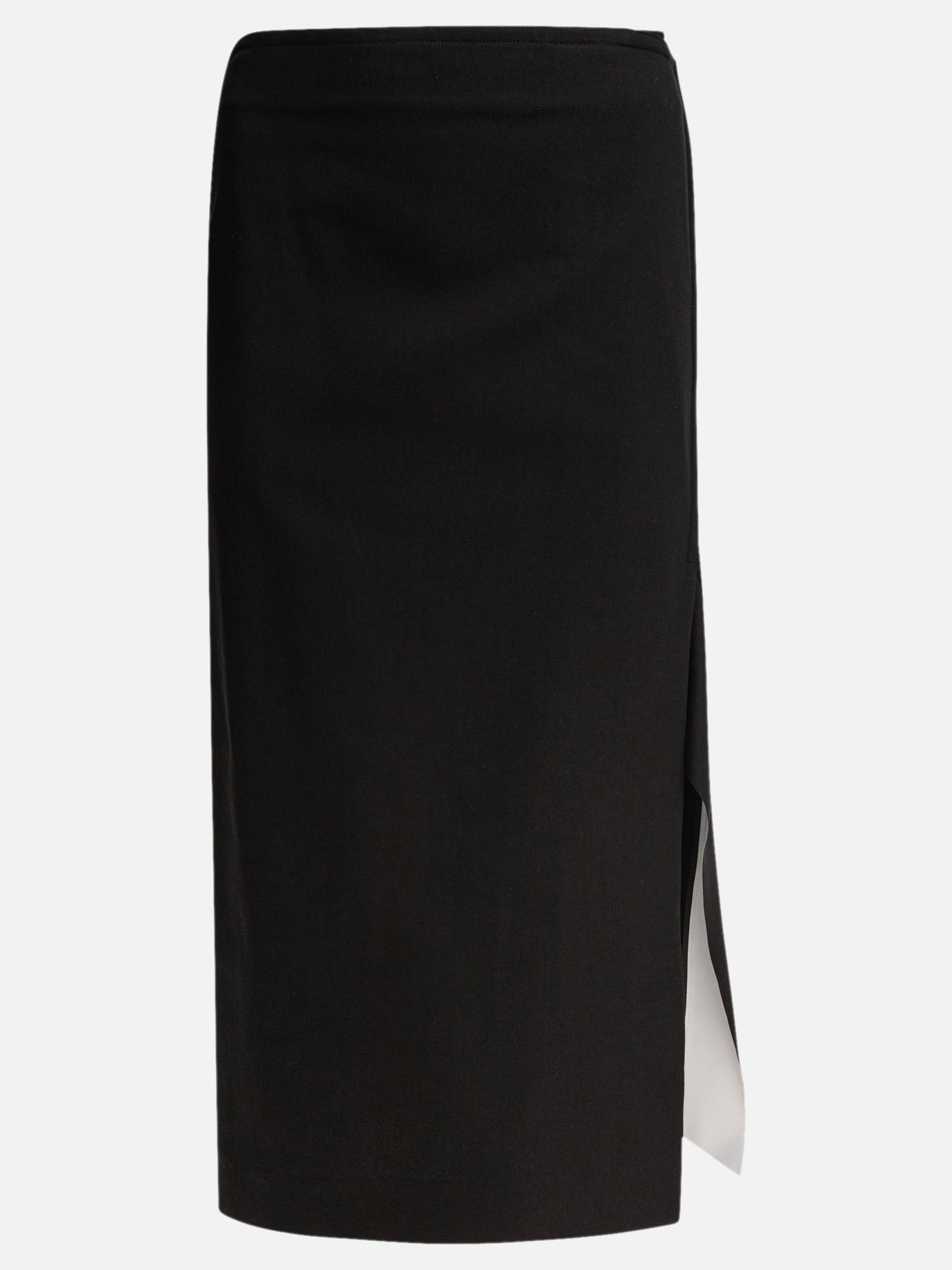 Midi skirts Solid colour  Black - Max Mara Sportmax Women | PDP | VIETTI Online Store | thumbnail