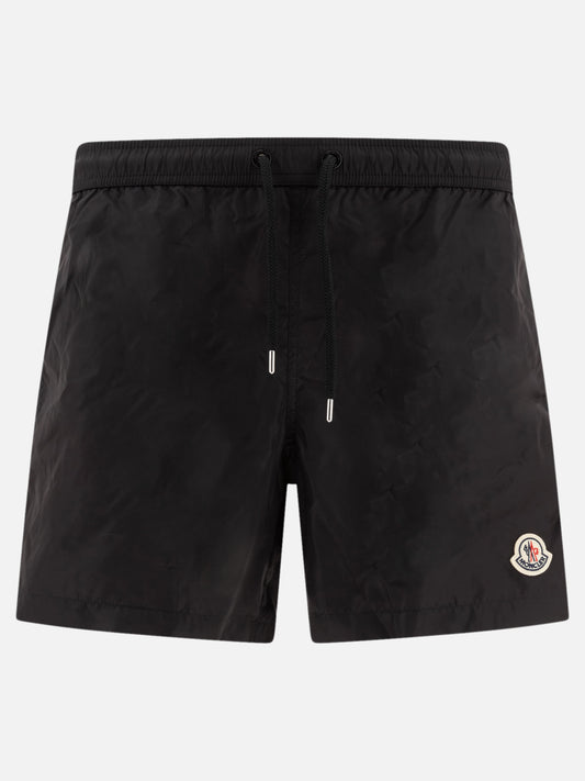Moncler Costume con logo 19368508_S Black 1