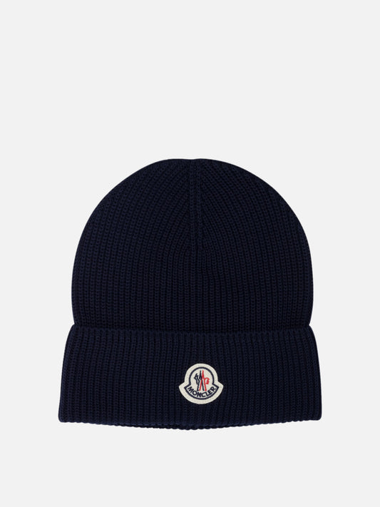 Moncler Berretto in cotone 13393431_UNI Blue 1