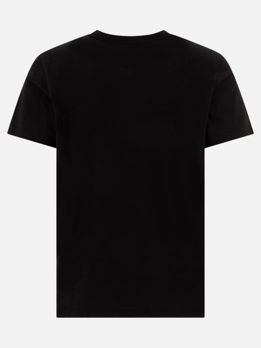 Moncler T-shirt con logo sfumato 16179495_S Black 2