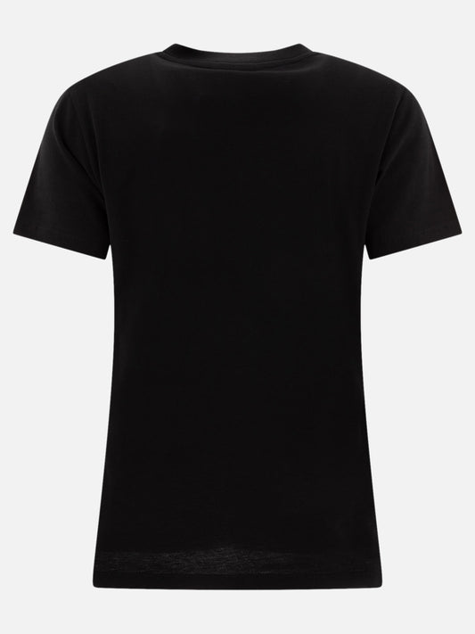 Crewneck t-shirts Logo  Black - Moncler Women | PLP | VIETTI Online Store | 2
