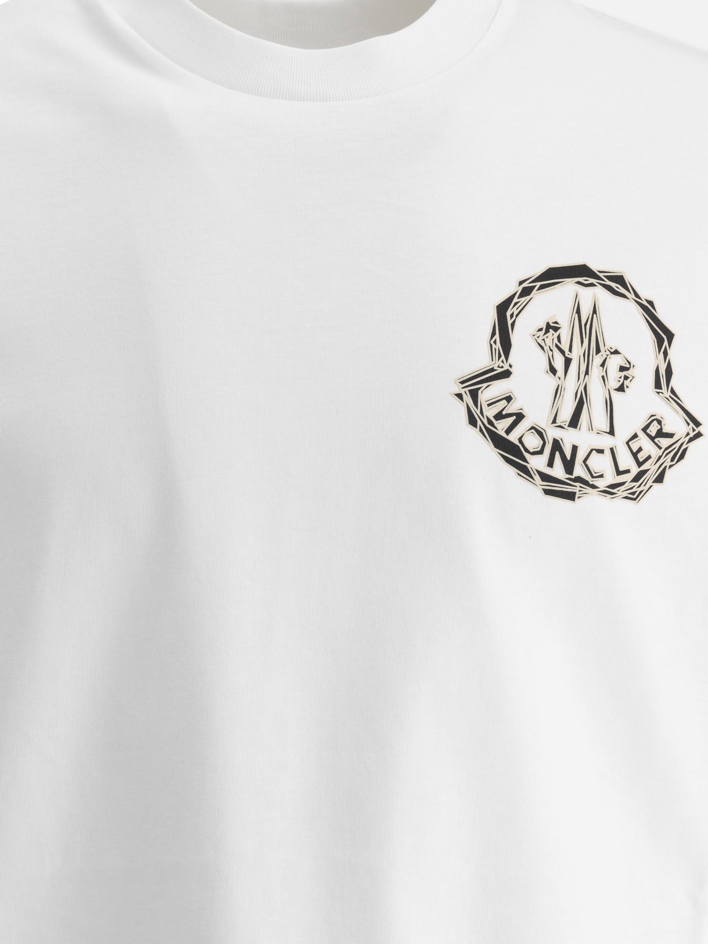 Moncler T-shirt con logo 15432336_S White thumbnail_3