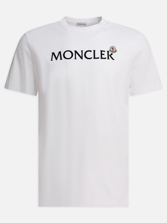 Moncler T-shirt con logo 11297569_S White 1