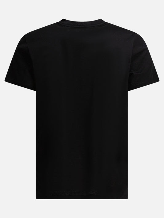 Moncler T-shirt con doppio patch logato 14342519_S Black 2