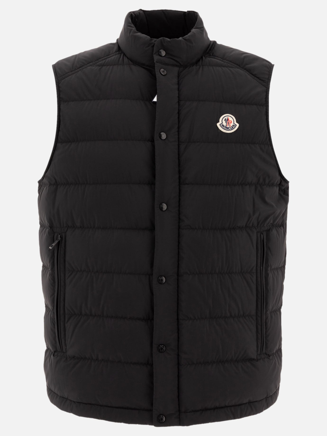 Vest jackets Logo  Black - Moncler Men | PDP | VIETTI Online Store | thumbnail