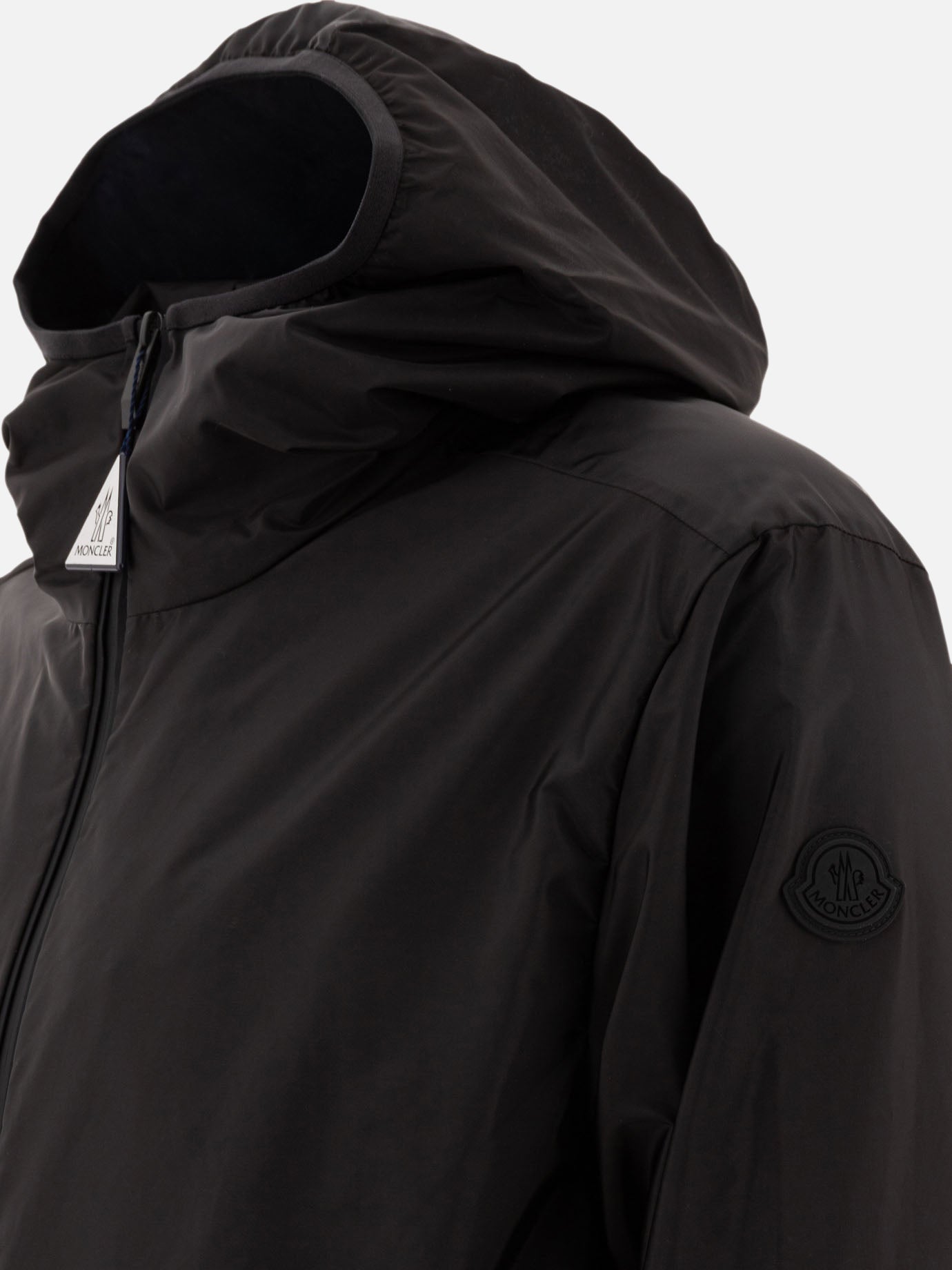 Giacche a vento Solid colour  Nero - Moncler Uomo | PDP | VIETTI Online Store | thumbnail_4