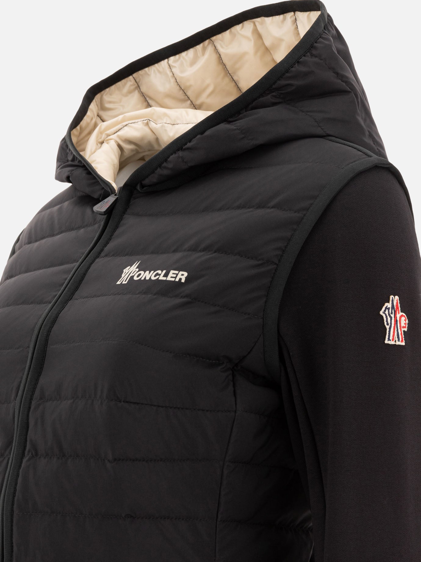 Giacche leggere & Trapuntate Logo  Nero - Moncler Grenoble Donna | PDP | VIETTI Online Store | Zoom-Modal_3
