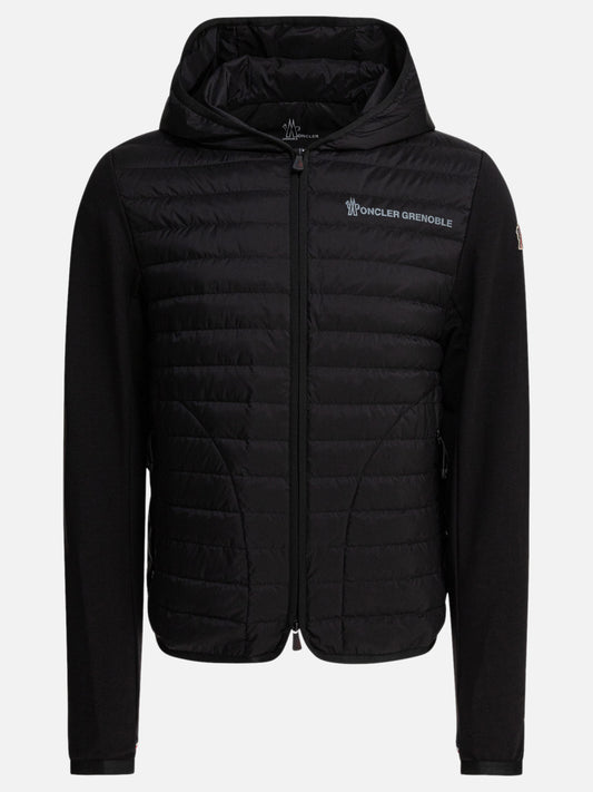 Moncler Grenoble Giacca imbottita leggera 12151652_S Black 1