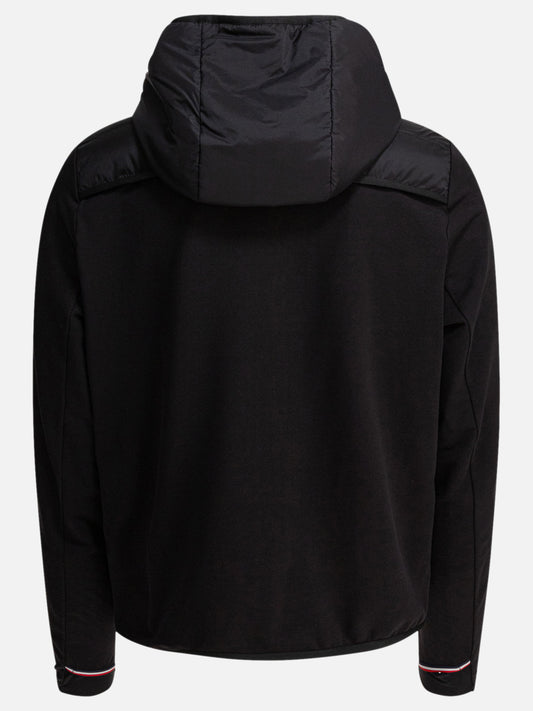 Moncler Grenoble Giacca imbottita leggera 12151652_S Black 2