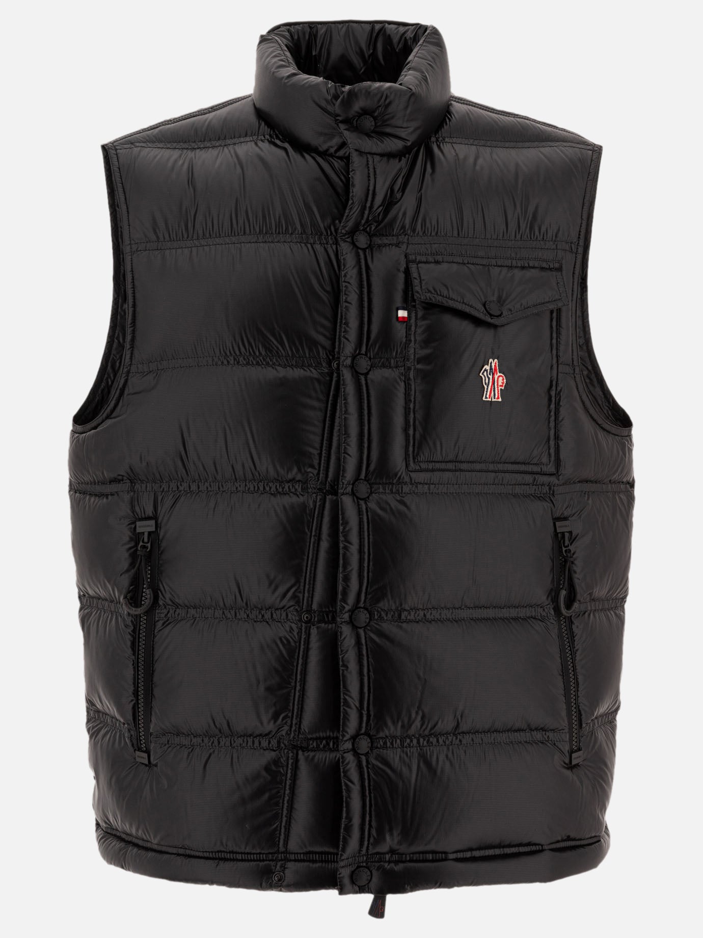 Vest jackets Logo  Black - Moncler Grenoble Men | PDP | VIETTI Online Store | thumbnail