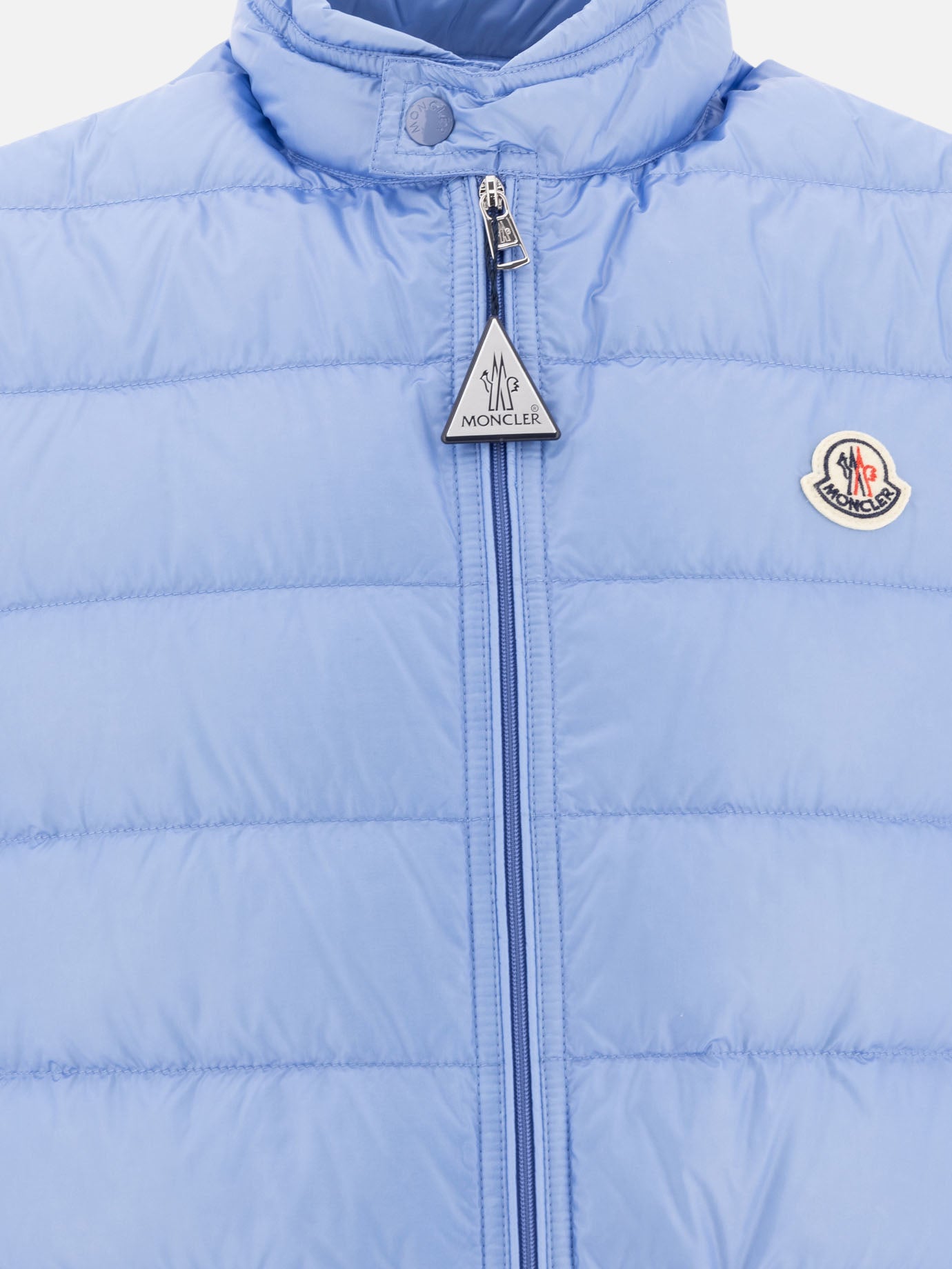 Vest jackets Logo  Light blue - Moncler Men | PDP | VIETTI Online Store | thumbnail_3