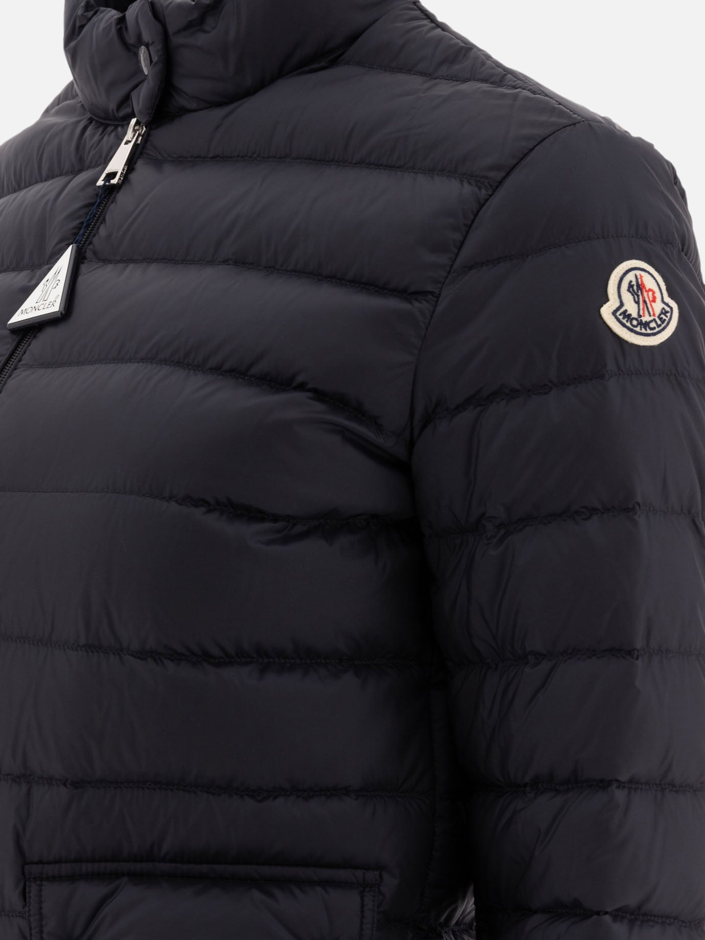 Piumini corti Logo  Blu - Moncler Donna | PDP | VIETTI Online Store | thumbnail_4