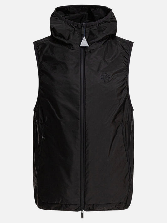 Vest jackets Logo  Black - Moncler Men | PLP | VIETTI Online Store 
