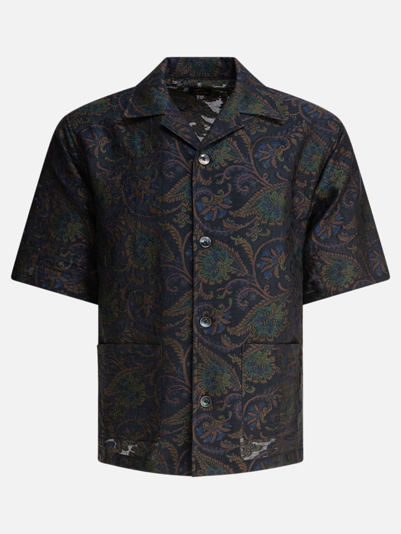 Needles Shirt &quot;Cabana&quot; 15950394_S Blue thumbnail_1